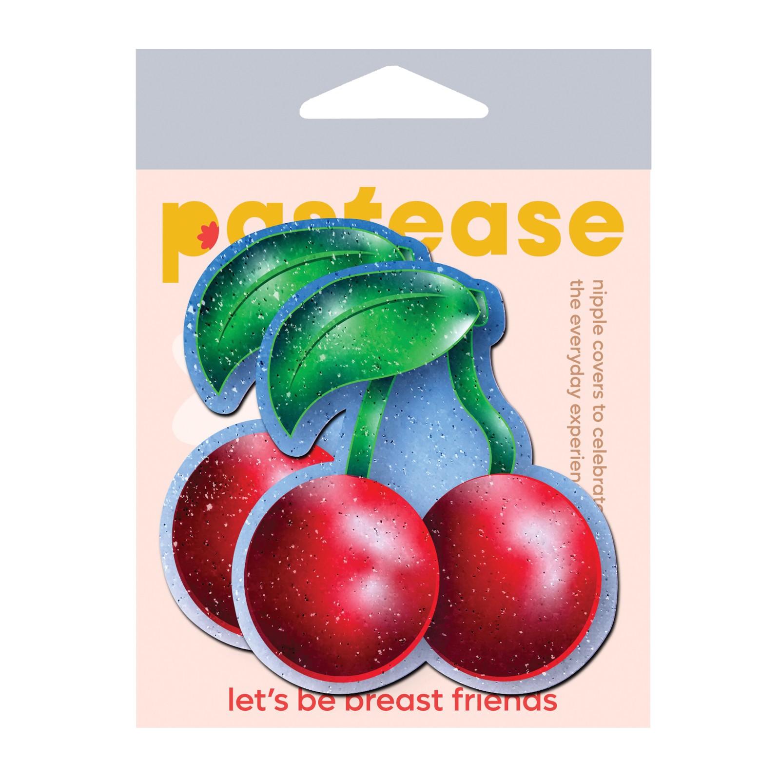 Bright Red Cherries Nipple Pasties - Pastease