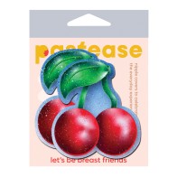 Bright Red Cherries Nipple Pasties - Pastease