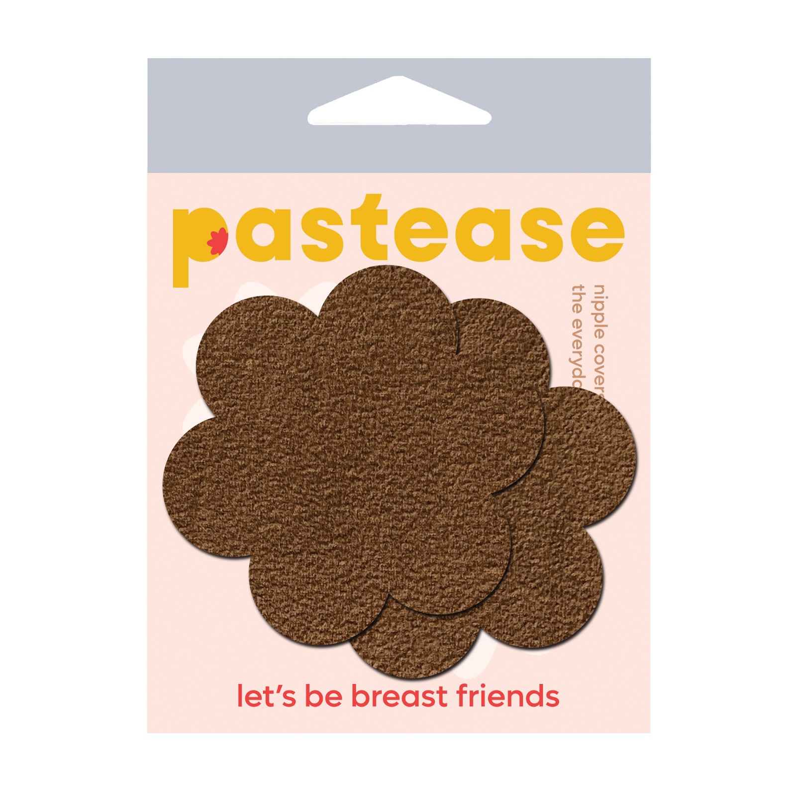 Pastease Basic Daisy Nipple Covers Brown OS