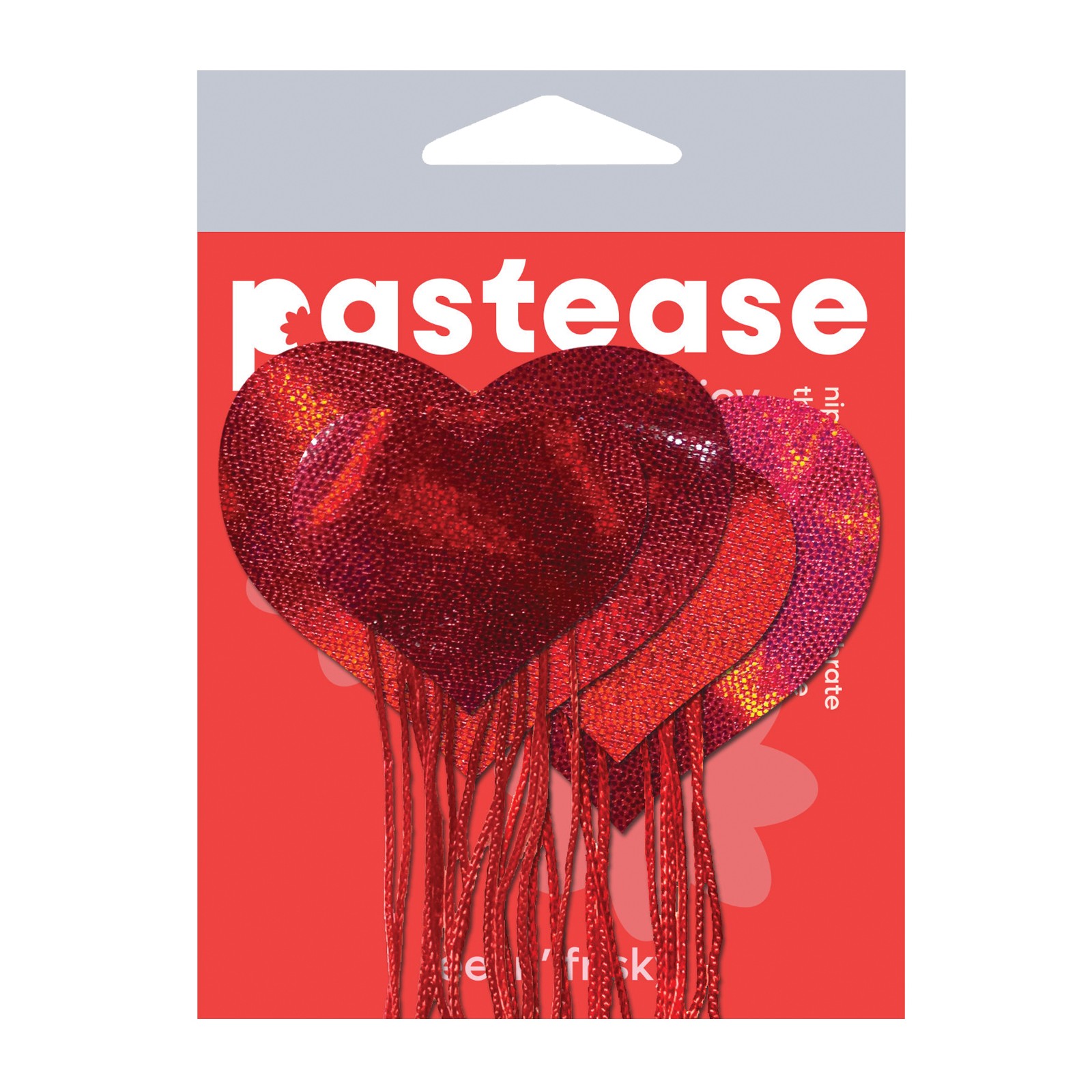 Pasties Corazón Holográfico Rojo Pastease