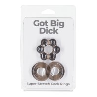 Pack de 2 Anillos Got Big Dick