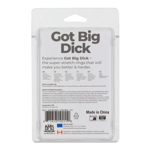 Pack de 2 Anillos Got Big Dick