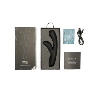 Je Joue Hera Flex Rabbit Vibrator Black