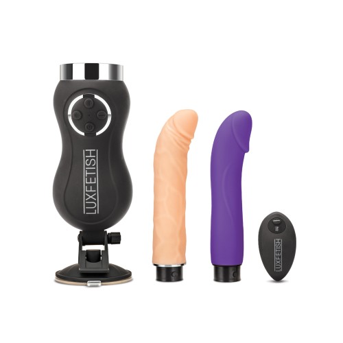 Máquina de Sexo Rebatible Rechargeable con Control Remoto - Lux Fetish