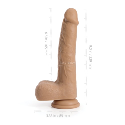 Dildo Inalámbrico Idalis Función de Empuje 3 Marfil