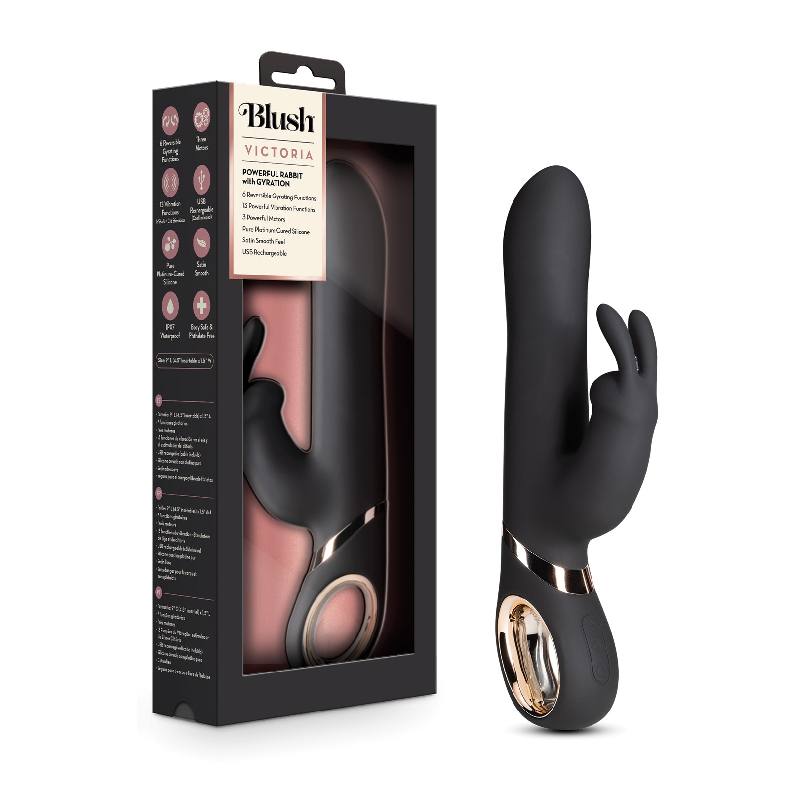 Blush Victoria Rabbit for Unmatched G-Spot Pleasure