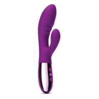 Vibrador Conejito Doble Motor Recargable Le Wand BLEND Cereza