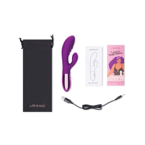 Le Wand BLEND Double Motor Rabbit Vibrator Cherry