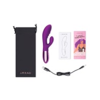 Le Wand BLEND Double Motor Rabbit Vibrator Cherry