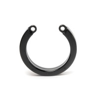 U-Ring Grande para Cock Cage - Negro