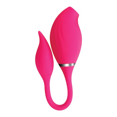 Sweet Sex Horny Helper Vibration & Suction Vibe - Magenta