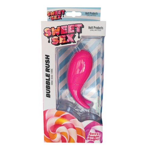 Sweet Sex Bubble Rush Mini Egg Vibe - Magenta