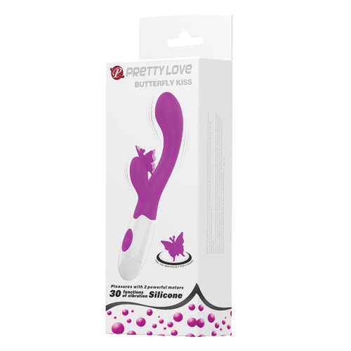 Conejito Pretty Love Butterfly Kiss para Placer Clitoriano Intenso