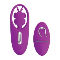 Vibrador de Panty Dancing Butterfly con Control Remoto