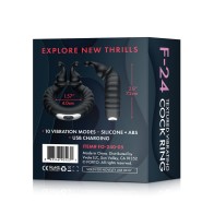 Forto F-24 Vibrating Cock Ring - Pleasure Redefined