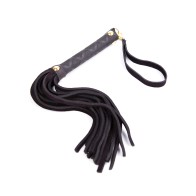 Flogger Mini de Cuero Plesur Negro