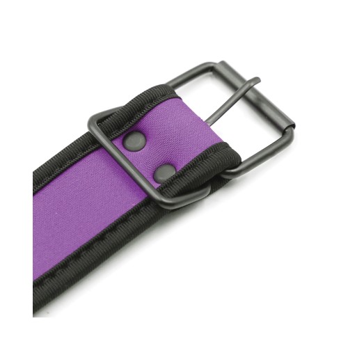 Plesur Neoprene Puppy Collar Purple