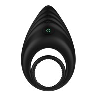 Nexus Enhance Cock & Ball Ring Black - Ultimate Stimulation