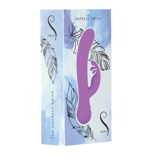 The Empress Swan Lavender G-spot and Clitoral Stimulator