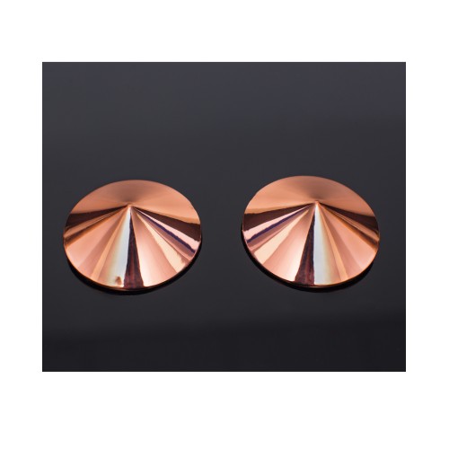 Pleasure Collection Metal Pasties Rose Gold