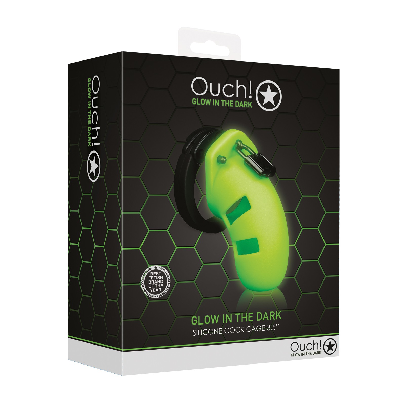 Ouch Glow in the Dark Cock Cage Model 20