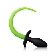 Ouch Glow in the Dark Puppy Tail Plug for Fun Play