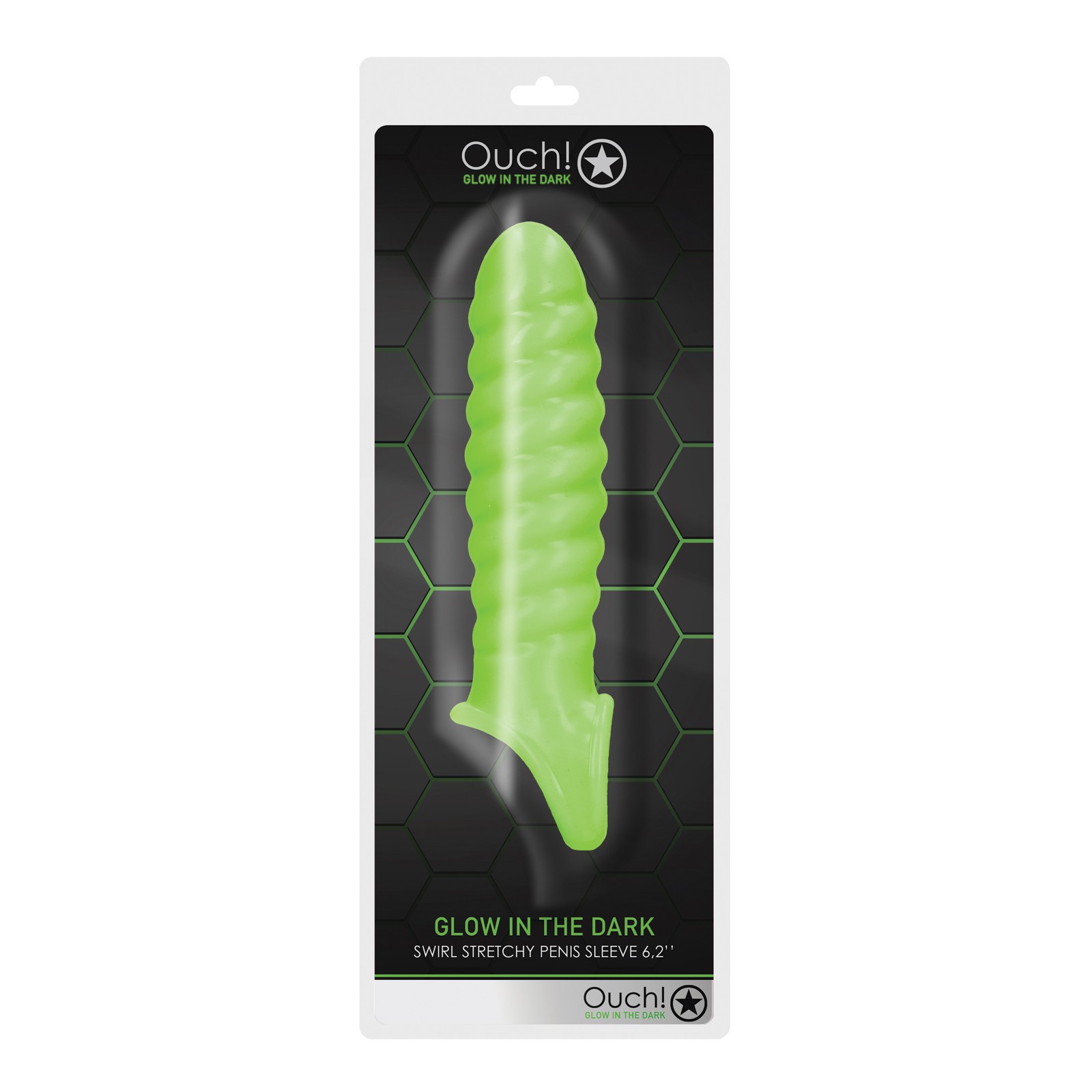 Ouch Glow in the Dark Stretchy Sleeve for Pleasure