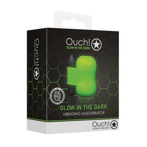 Ouch Glow in the Dark Vibrating Masturbator