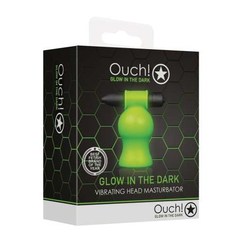 Ouch Glow in the Dark Vibrating Masturbator