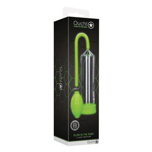 Shots Ouch Glow in the Dark Penis Pump