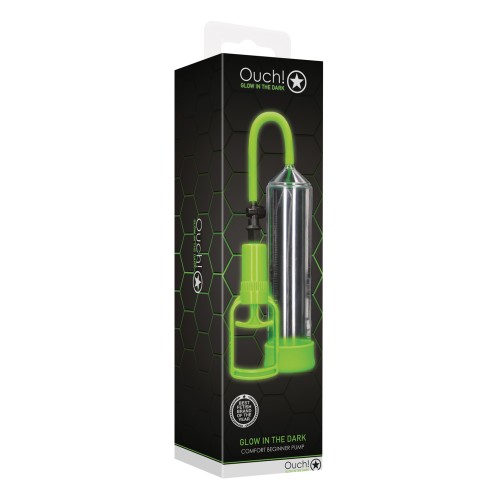 Shots Ouch Comfort Beginner Pump - Glow in the Dark