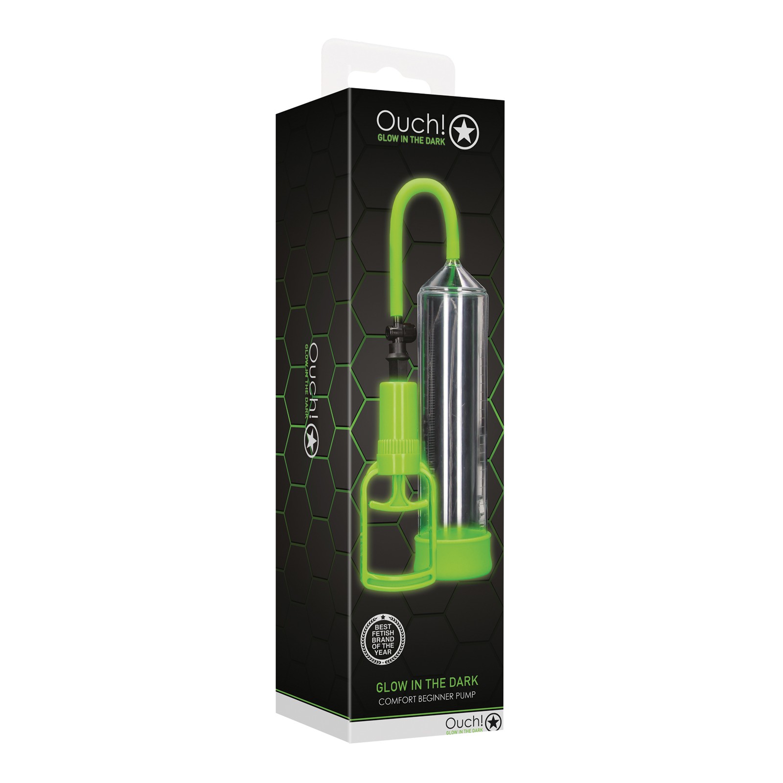 Shots Ouch Comfort Beginner Pump - Glow in the Dark