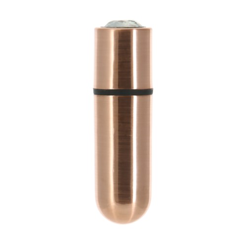 First Class Rechargeable Bullet 9 Functions Rose Gold