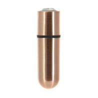 First Class Rechargeable Bullet 9 Functions Rose Gold