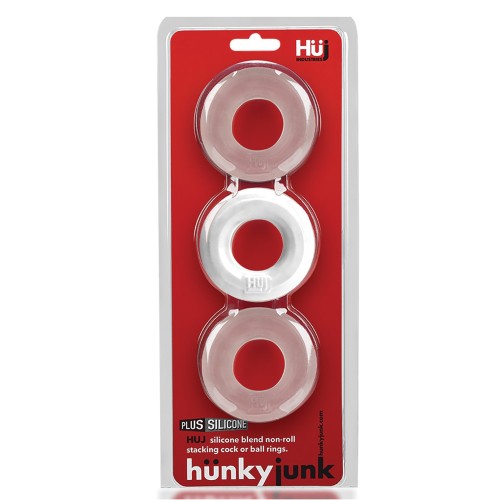 Paquete Múltiple de Anillos C Hunky Junk - Blanco