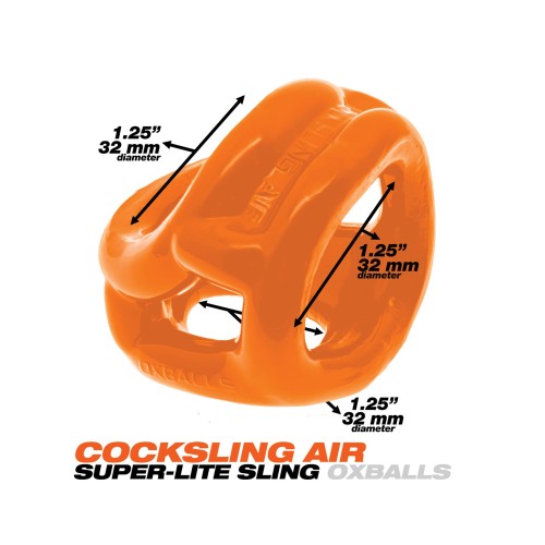 Oxballs Cocksling Air Naranja para Bulto Definitivo