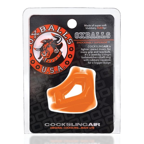 Oxballs Cocksling Air Naranja para Bulto Definitivo