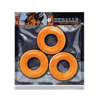 Anillos para el Pene Jumbo Fat Willy 3 Pack Naranja