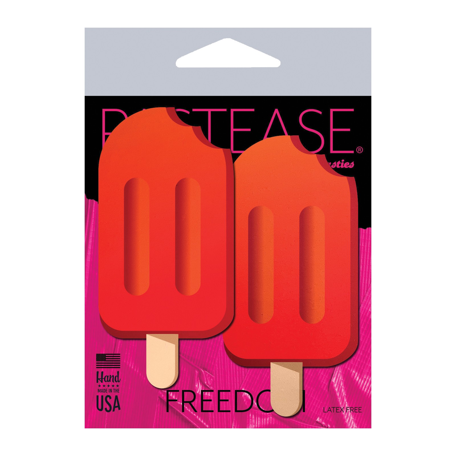 Pastease Premium Popsicle Ice Pop - Cherry Red