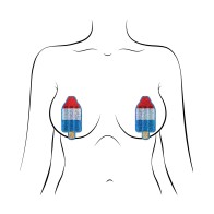 Pastease Nipple Pasties Bomb Pop