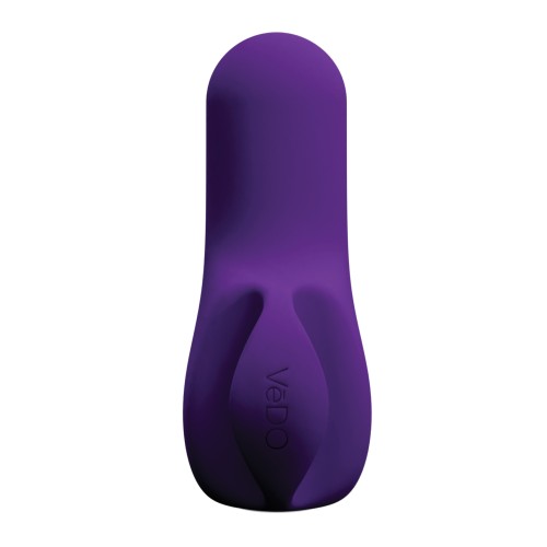 Vibrador de Dedo Recargable VeDO Nea Púrpura Profundo