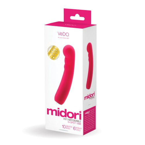 Vibrador Midori G-spot Rosa Zorro para Placer Supremo