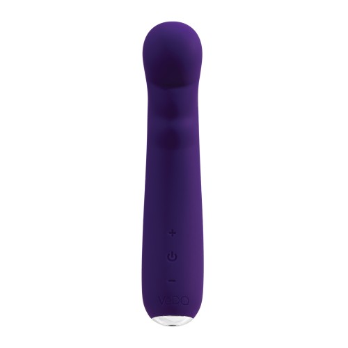 VeDO Midori Vibrador Recargable para Punto G Púrpura Profundo