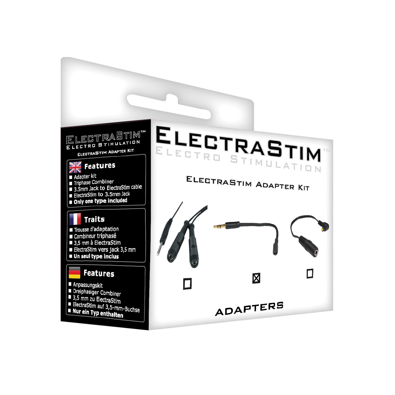 Adaptador ElectraStim Jack a ElectraStim 3.5mm