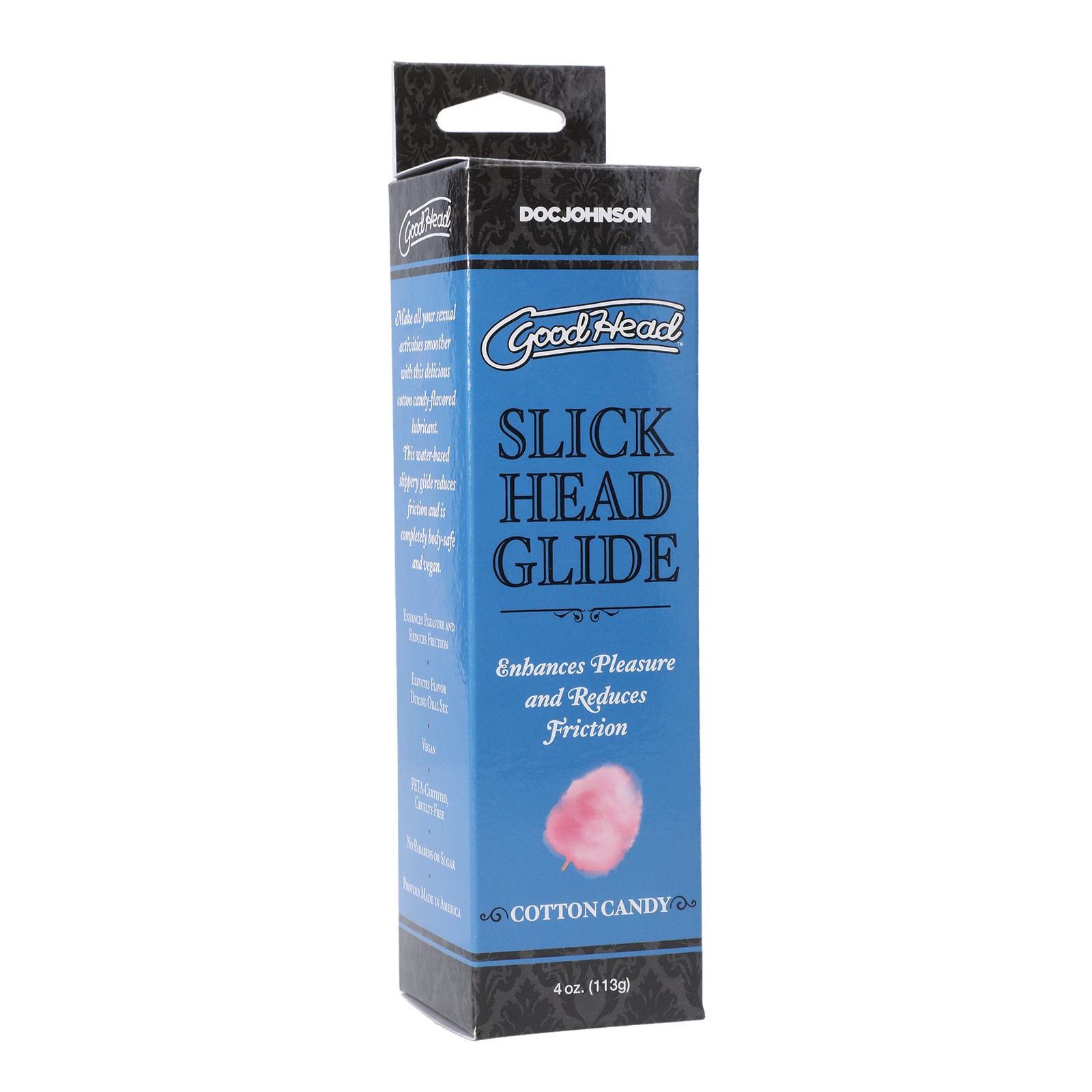 GoodHead Slick Head Glide - 4 oz Cotton Candy