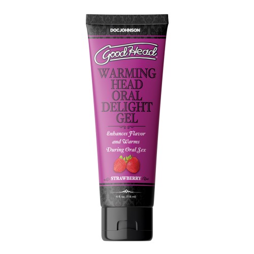 Gel Oral Calentable GoodHead Fresa para Potenciar el Placer