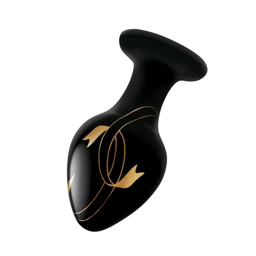 Secret Kisses Handblown Glass Plug 3.5" - Elegant Pleasure