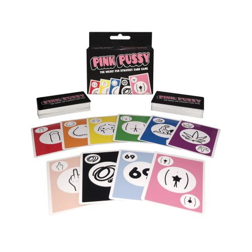 Juego de Cartas Pink Pussy para Adultos