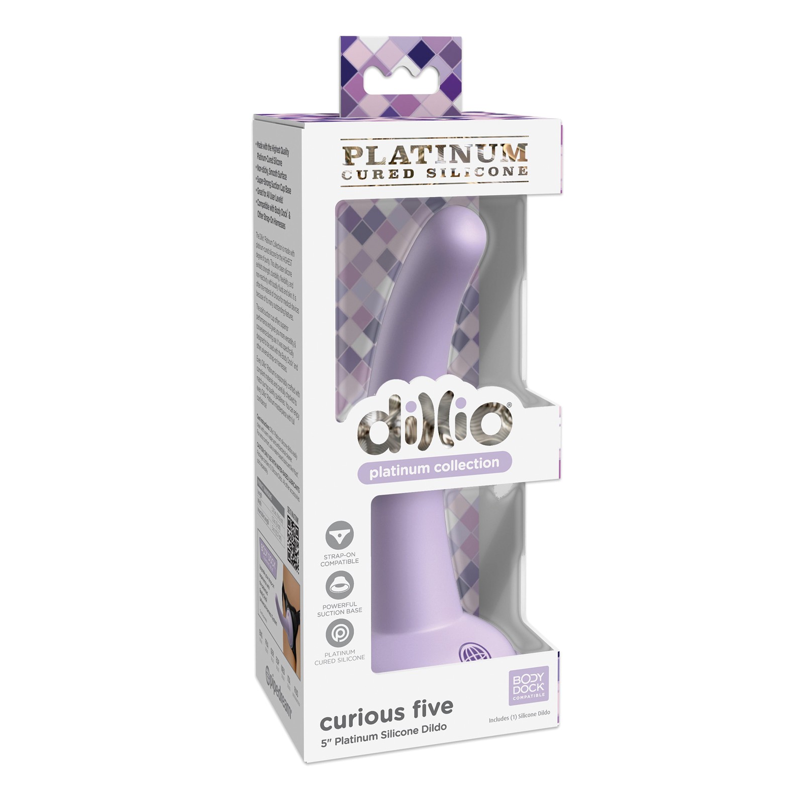 Dildo de Silicona Dillio de 5" Curious Five