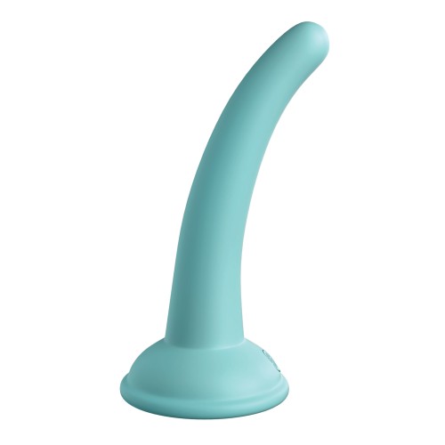 Dillio Platinum 5" Curiously Teal Silicone Dildo